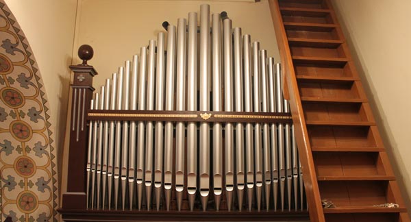 Orgel in der Borker Kirche