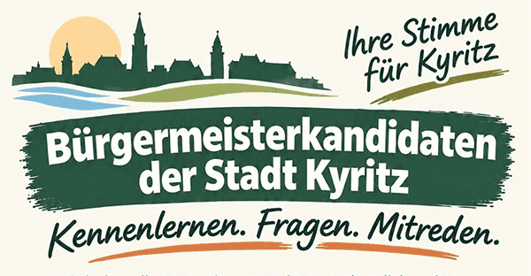 B&uuml;rgermeisterwahl Kyritz - Plakat