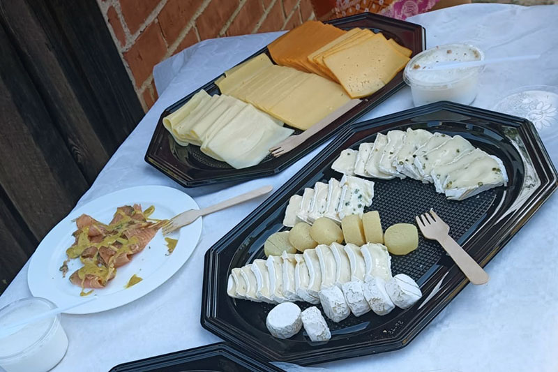 Frühstück am Backhaus Bork