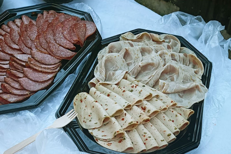 Frühstück am Backhaus Bork