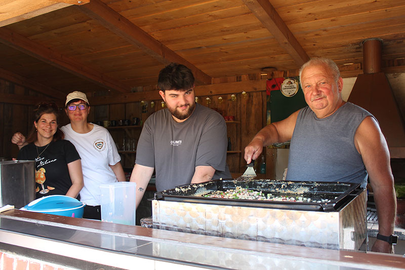 Frühstück am Backhaus Bork