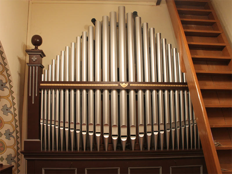 Die Orgel der Borker Kirche erstrahlt seit 2020 in neuem Glanz