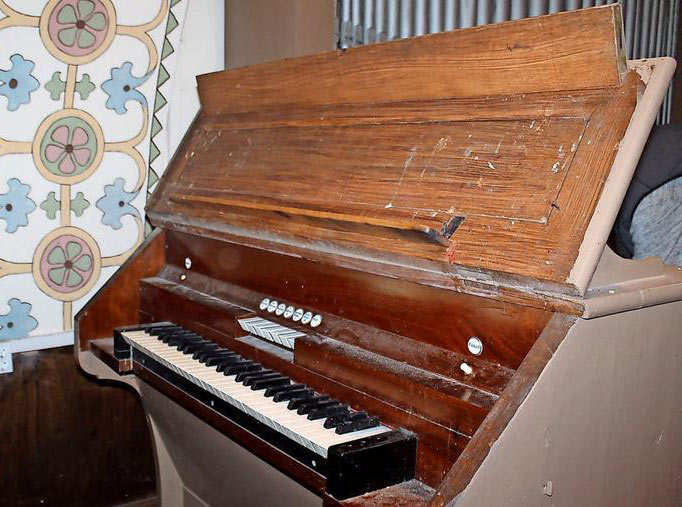 Alte Orgel in Bork